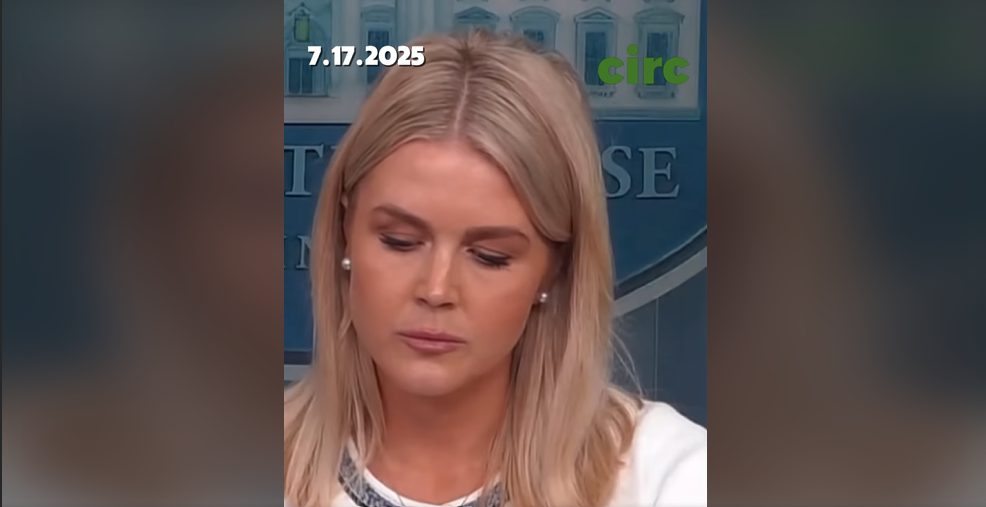 WH Press Secretary Karoline Leavitt Responds To A Question About WH Press Secretary Karoline Leavitt Responds To A Question About